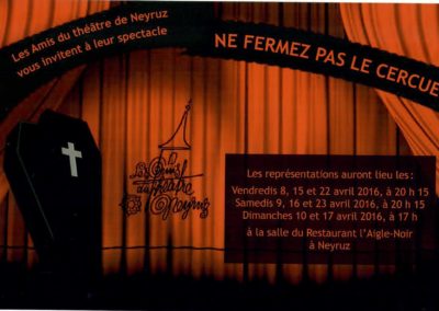 Ne fermez pas le Cercueil