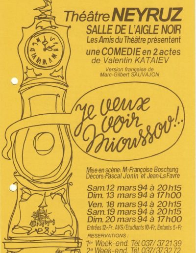 Je veux voir Mioussov